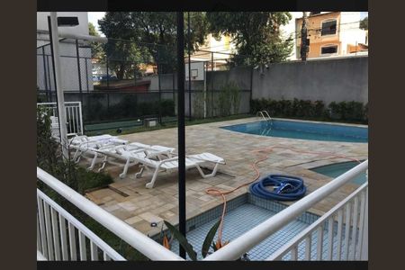 Piscina de apartamento à venda com 2 quartos, 50m² em Vila Alzira, Santo André