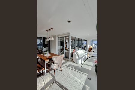 Varanda da Sala de apartamento à venda com 3 quartos, 335m² em Ipiranga, São Paulo