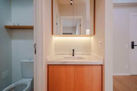Apartamento para alugar com 45m², 1 quarto e 1 vagaBanheiro