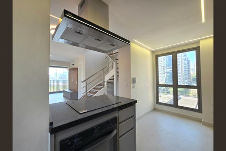 Cozinha de apartamento para alugar com 2 quartos, 97m² em Indianópolis, São Paulo