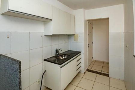 Cozinha de apartamento para alugar com 2 quartos, 50m² em Santa Branca, Belo Horizonte