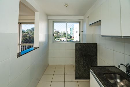 Cozinha de apartamento para alugar com 2 quartos, 50m² em Santa Branca, Belo Horizonte