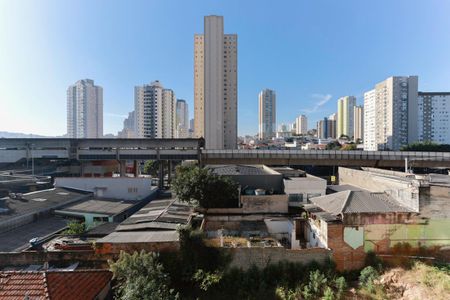 Vista da varanda gourmet de apartamento à venda com 2 quartos, 49m² em Vila Dom Pedro Ii, São Paulo