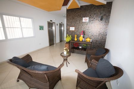 Área comum de apartamento para alugar com 1 quarto, 45m² em Nova Mirim, Praia Grande