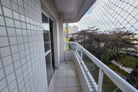 Varanda de apartamento para alugar com 1 quarto, 45m² em Nova Mirim, Praia Grande