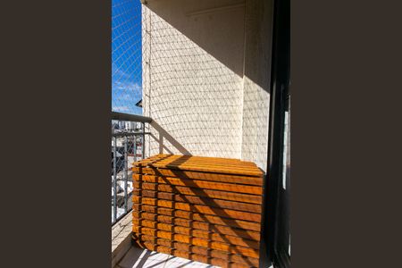 Varanda da Sala de apartamento à venda com 1 quarto, 41m² em Vila Gomes Cardim, São Paulo