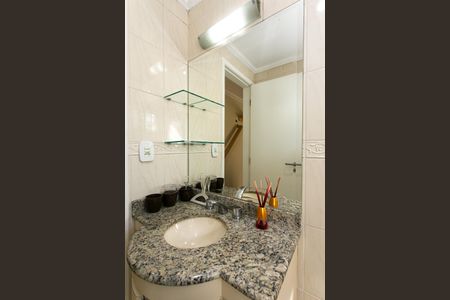 Banheiro de apartamento à venda com 1 quarto, 41m² em Vila Gomes Cardim, São Paulo