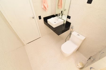 Banheiro de apartamento para alugar com 2 quartos, 108m² em Mercês, Curitiba
