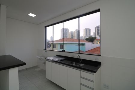 Cozinha de apartamento para alugar com 1 quarto, 34m² em Vila Prudente, São Paulo