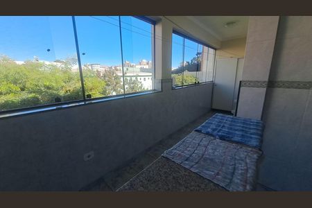 Varanda de apartamento à venda com 3 quartos, 93m² em Parque das Nações, Santo André