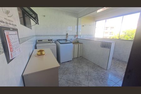 Área de Serviço de apartamento à venda com 3 quartos, 93m² em Parque das Nações, Santo André