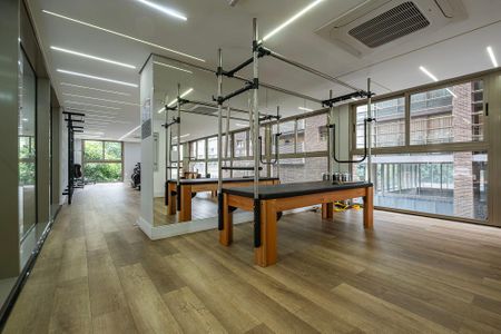 Studio para alugar com 25m², 1 quarto e sem vaga Studio para alugar com 25m², 1 quarto e sem vagaAcademia