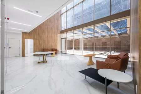 Studio para alugar com 25m², 1 quarto e sem vaga Studio para alugar com 25m², 1 quarto e sem vagaHall de entrada