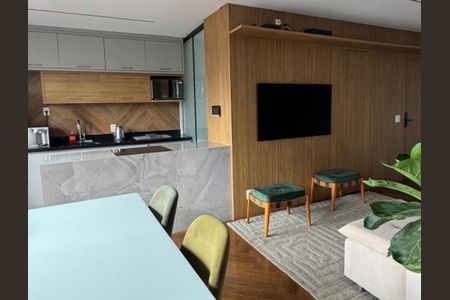 Sala de apartamento à venda com 2 quartos, 88m² em Setor Marista, Goiânia