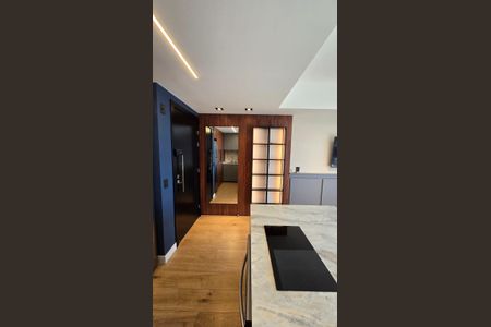 Cozinha de kitnet/studio para alugar com 1 quarto, 37m² em Boa Vista, Porto Alegre