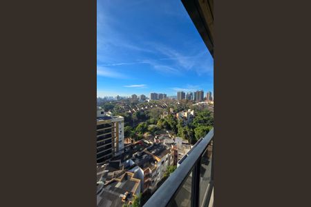Varanda de kitnet/studio para alugar com 1 quarto, 37m² em Boa Vista, Porto Alegre