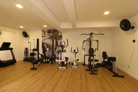 Área Comum - Academia de apartamento para alugar com 2 quartos, 44m² em Parque Oratório, Santo André