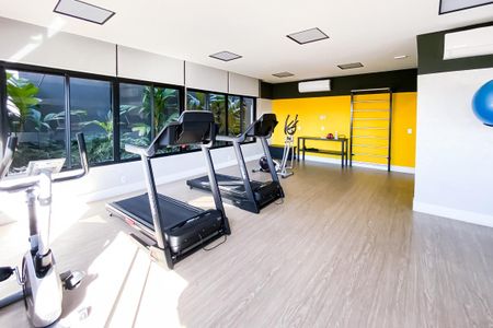 Apartamento para alugar com 20m², 1 quarto e sem vaga Apartamento para alugar com 20m², 1 quarto e sem vagaAcademia