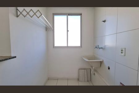 Área de Serviço de apartamento à venda com 2 quartos, 47m² em Parque Sao Vicente, Santo André