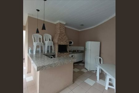 Área comum - Churrasqueira de apartamento à venda com 2 quartos, 47m² em Parque Sao Vicente, Santo André