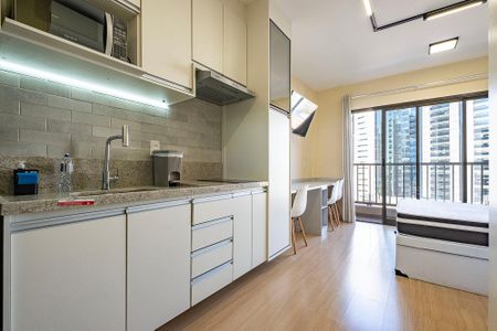 Studio para alugar com 25m², 1 quarto e sem vaga Studio para alugar com 25m², 1 quarto e sem vagaStudio