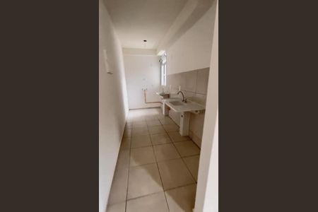 Sala/cozinha de apartamento à venda com 2 quartos, 45m² em Campo Grande, Rio de Janeiro