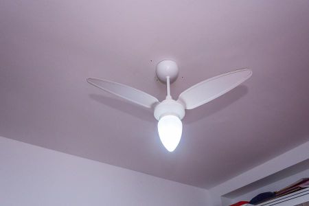Apartamento para alugar com 130m², 3 quartos e 1 vagaDetalhe Suite-Ventilador