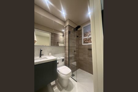 Studio à venda com 25m², 1 quarto e sem vaga Studio à venda com 25m², 1 quarto e sem vagaBanheiro