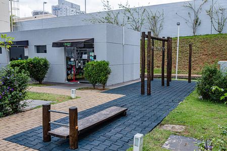 Área comum - Academia externa de apartamento para alugar com 2 quartos, 44m² em Conjunto City Jaragua, São Paulo