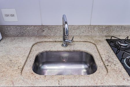 Cozinha de apartamento para alugar com 2 quartos, 44m² em Conjunto City Jaragua, São Paulo