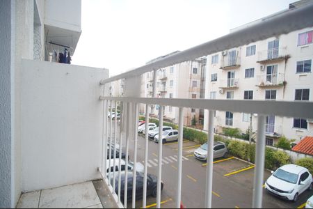 Varanda da Sala de apartamento para alugar com 2 quartos, 48m² em Santos Dumont, São Leopoldo