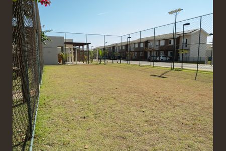 Área comum - campo de casa de condomínio para alugar com 2 quartos, 84m² em Balneário Tropical, Paulínia