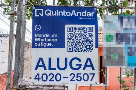 Casa para alugar com 50m², 1 quarto e 1 vaga Casa para alugar com 50m², 1 quarto e 1 vagaPlaca