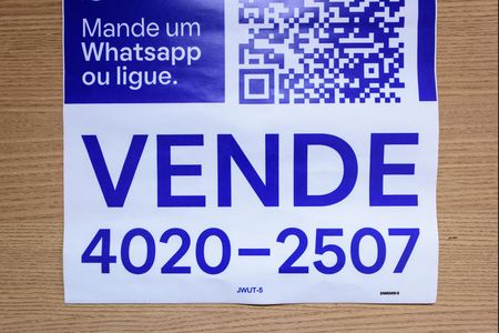 Apartamento à venda com 43m², 2 quartos e 1 vaga Apartamento à venda com 43m², 2 quartos e 1 vagaPlaca instalada com o Codigo JWUT-5