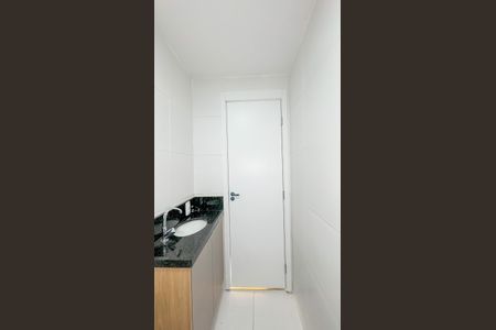 Banheiro de apartamento para alugar com 2 quartos, 33m² em Jardim Caravelas, São Paulo