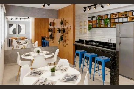 Área comum de apartamento para alugar com 2 quartos, 33m² em Jardim Caravelas, São Paulo