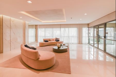 Apartamento à venda com 65m², 2 quartos e 1 vaga Apartamento à venda com 65m², 2 quartos e 1 vagaHall social