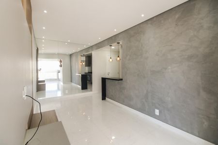 Sala  de apartamento para alugar com 2 quartos, 69m² em Chácara Seis de Outubro, São Paulo