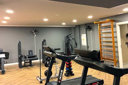 Área comum - Academia de apartamento para alugar com 2 quartos, 36m² em Vila Andrade, São Paulo