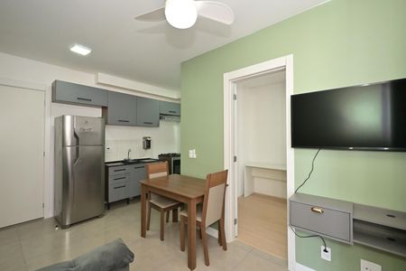 Apartamento para alugar com 36m², 2 quartos e sem vagaSala