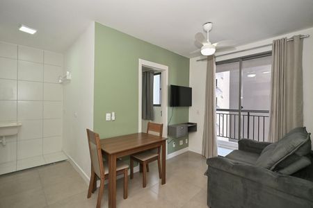 Sala de apartamento para alugar com 2 quartos, 36m² em Vila Andrade, São Paulo