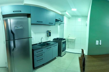 Apartamento para alugar com 36m², 2 quartos e sem vaga Apartamento para alugar com 36m², 2 quartos e sem vagaCozinha e Área de Serviço