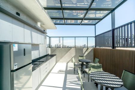 Churrasqueira de kitnet/studio para alugar com 1 quarto, 24m² em Vila Azevedo, São Paulo