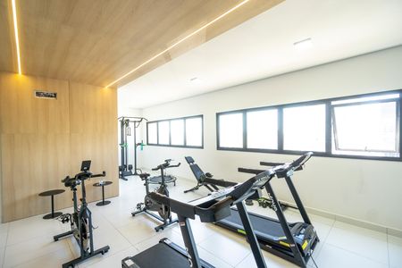 Studio para alugar com 24m², 1 quarto e sem vaga Studio para alugar com 24m², 1 quarto e sem vagaAcademia