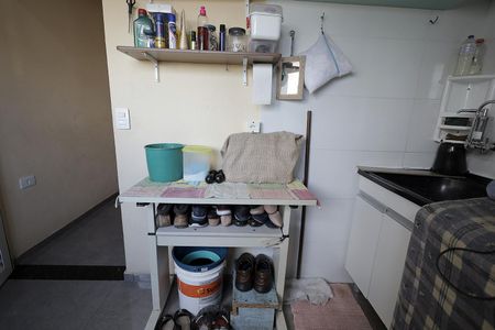 Área de Serviço de casa à venda com 3 quartos, 150m² em Parque Novo Oratório, Santo André