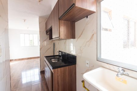 Cozinha  de apartamento para alugar com 2 quartos, 39m² em Jardim Boa Vista (zona Oeste), Osasco