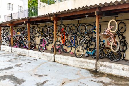 Área comum - Bicicletário de apartamento à venda com 2 quartos, 55m² em Vila Campestre, São Paulo
