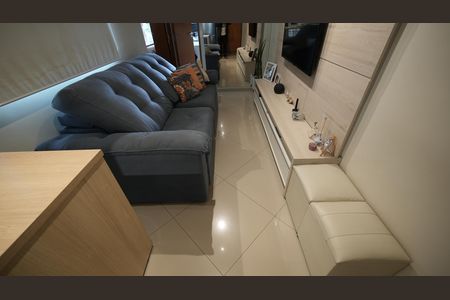 Sala de apartamento à venda com 2 quartos, 76m² em Vila Floresta, Santo André