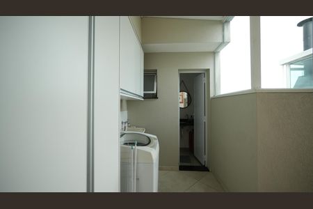 Área de Serviço de apartamento à venda com 2 quartos, 76m² em Vila Floresta, Santo André