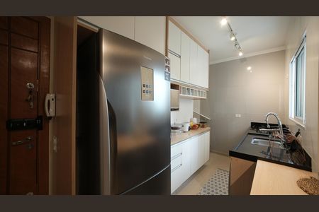 Cozinha de apartamento à venda com 2 quartos, 76m² em Vila Floresta, Santo André